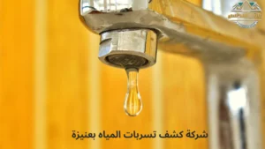 شركة كشف تسربات المياه بعنيزة
